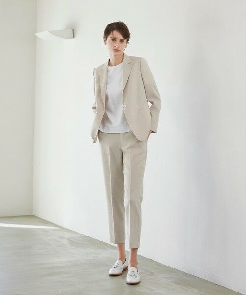 Paul Stuart / ポール・スチュアート パンツ | 【Nikkei magazine掲載】【ウォッシャブル/防しわ性/UV対策】フロータブルツイル パンツ | 詳細1