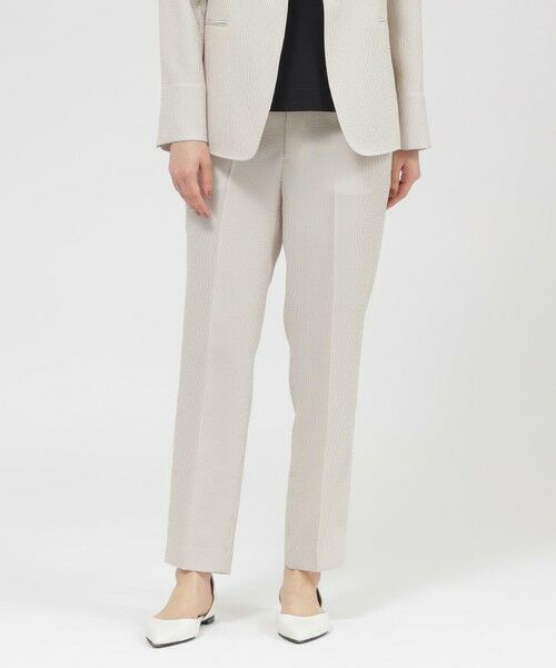 Paul Stuart / ポール・スチュアート パンツ | 【Nikkei magazine掲載】【ウォッシャブル/防しわ性/UV対策】フロータブルツイル パンツ | 詳細13