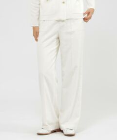 Paul Stuart / ポール・スチュアート パンツ | 【Precious掲載】【ウォッシャブル】ストレッチリネン　パンツ