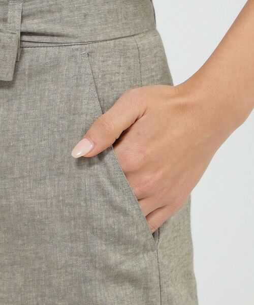 Paul Stuart / ポール・スチュアート パンツ | 【Precious掲載】【ウォッシャブル】ストレッチリネン　パンツ | 詳細8