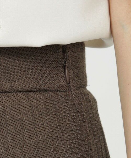 Paul Stuart / ポール・スチュアート スカート | 【ウォッシャブル】リネンライクカラミ スカート | 詳細9