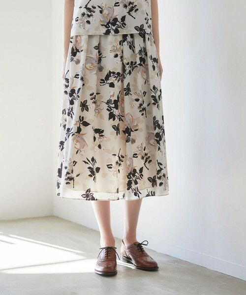 国内発送★PRADA★花柄プリントナイロンスカート 花柄 / ボタニカル柄スカートのおすすめ人気ランキング - UA