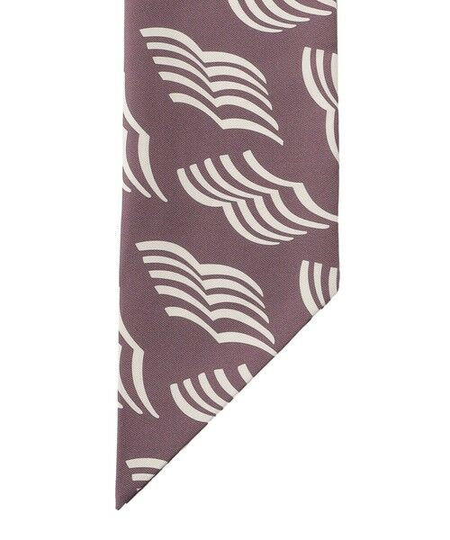 Paul Stuart / ポール・スチュアート マフラー・ショール・スヌード・ストール | 【Nikkei magazin掲載】【COLLECTION LINE】アスコットタイ/ウェーブ柄 | 詳細3