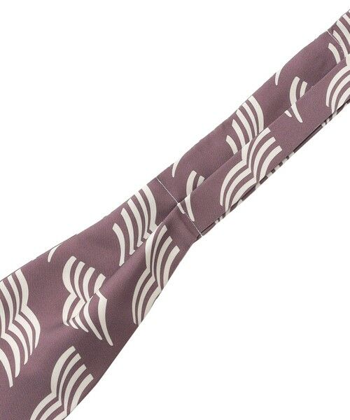 Paul Stuart / ポール・スチュアート マフラー・ショール・スヌード・ストール | 【Nikkei magazin掲載】【COLLECTION LINE】アスコットタイ/ウェーブ柄 | 詳細2