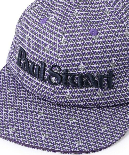 Paul Stuart / ポール・スチュアート ハット | 【GOLF】ジオメトリックプリントロゴキャップ | 詳細4