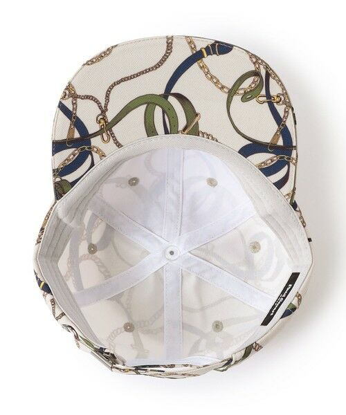 Paul Stuart / ポール・スチュアート ハット | 【GOLF】ベルト柄プリントロゴキャップ | 詳細3