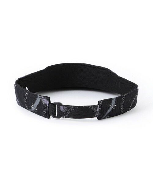 Paul Stuart / ポール・スチュアート ハット | 【GOLF】ベルト柄プリントロゴキャップ | 詳細2