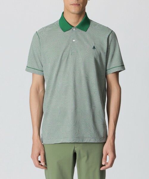 Paul Stuart / ポール・スチュアート カットソー | 【吸水速乾】マイクロボーダーポロシャツ（GOLF） | 詳細3