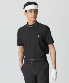 Paul Stuart / ポール・スチュアート カットソー | 【吸水速乾/UVカット】半袖モックネックＴシャツ（GOLF）