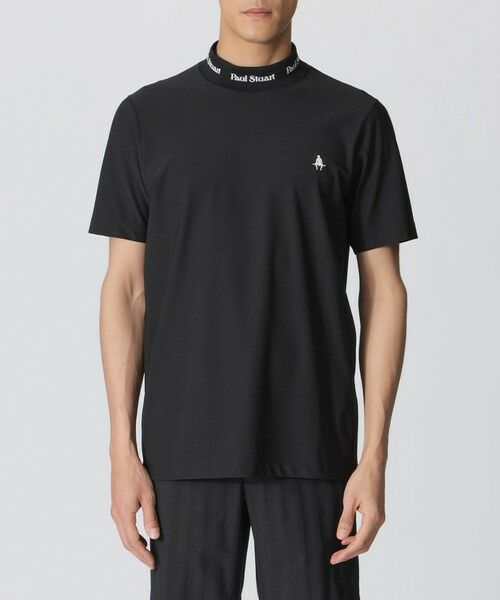 Paul Stuart / ポール・スチュアート カットソー | 【吸水速乾/UVカット】半袖モックネックＴシャツ（GOLF） | 詳細3