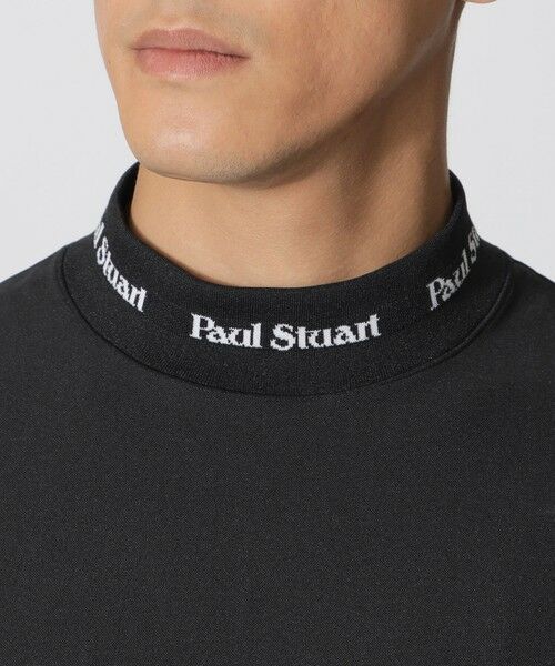 Paul Stuart / ポール・スチュアート カットソー | 【吸水速乾/UVカット】半袖モックネックＴシャツ（GOLF） | 詳細7