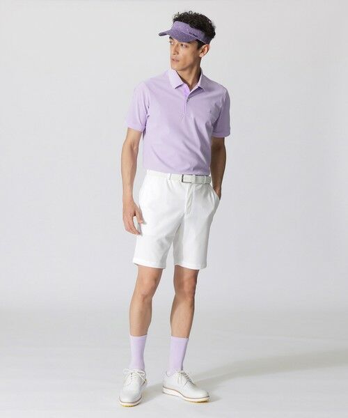 Paul Stuart / ポール・スチュアート その他パンツ | 【吸水速乾/UVカット】メッシュジャージーゴルフショートパンツ（GOLF） | 詳細1