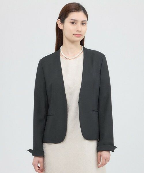 Paul Stuart / ポール・スチュアート その他アウター | 【ウォッシャブル/接触冷感/UV対策/吸水速乾】2wayストレッチカラミ　ジャケット | 詳細15