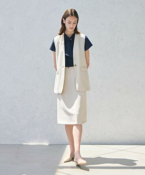 Paul Stuart / ポール・スチュアート その他アウター | 【ウォッシャブル/接触冷感/UV対策/吸水速乾】2wayストレッチカラミ　ジレ | 詳細1