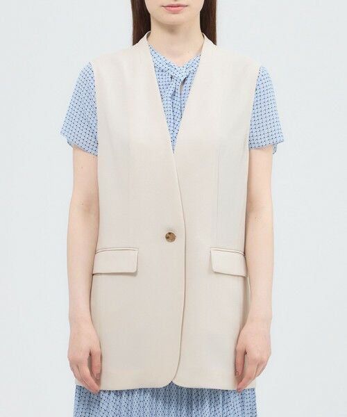 Paul Stuart / ポール・スチュアート その他アウター | 【ウォッシャブル/接触冷感/UV対策/吸水速乾】2wayストレッチカラミ　ジレ | 詳細4