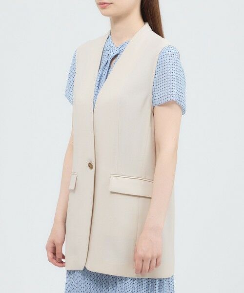 Paul Stuart / ポール・スチュアート その他アウター | 【ウォッシャブル/接触冷感/UV対策/吸水速乾】2wayストレッチカラミ　ジレ | 詳細5