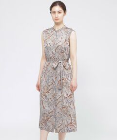 Paul Stuart / ポール・スチュアート ロング・マキシ丈ワンピース | 【ウォッシャブル】サラサペイズリー　ワンピース