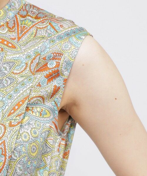 Paul Stuart / ポール・スチュアート ロング・マキシ丈ワンピース | 【ウォッシャブル】サラサペイズリー　ワンピース | 詳細6