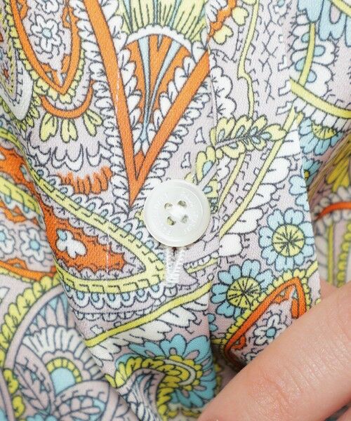 Paul Stuart / ポール・スチュアート ロング・マキシ丈ワンピース | 【ウォッシャブル】サラサペイズリー　ワンピース | 詳細8