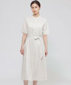 Paul Stuart / ポール・スチュアート ロング・マキシ丈ワンピース | 【ウォッシャブル】ライトストレッチ　ワンピース