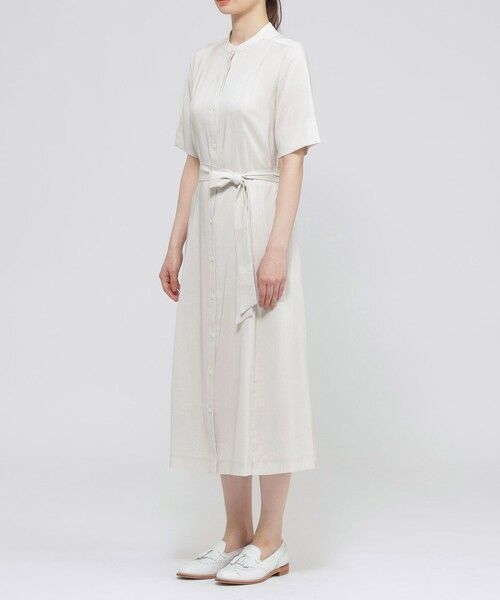 Paul Stuart / ポール・スチュアート ロング・マキシ丈ワンピース | 【ウォッシャブル】ライトストレッチ　ワンピース | 詳細5