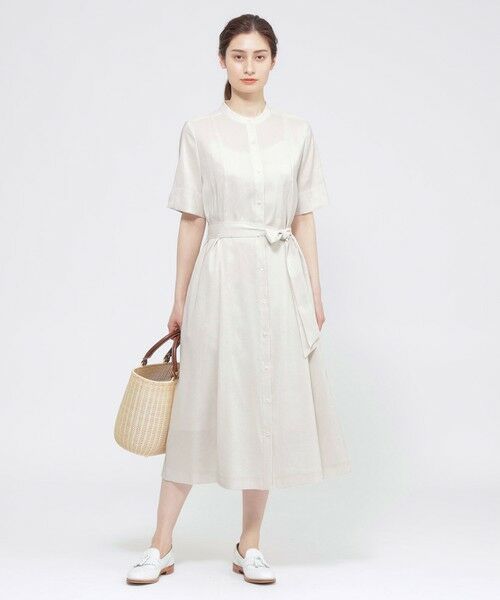 Paul Stuart / ポール・スチュアート ロング・マキシ丈ワンピース | 【ウォッシャブル】ライトストレッチ　ワンピース | 詳細2