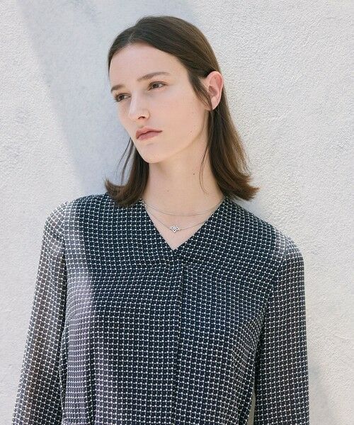 Paul Stuart / ポール・スチュアート ロング・マキシ丈ワンピース | 【ウォッシャブル】格子プリント　ワンピース | 詳細1