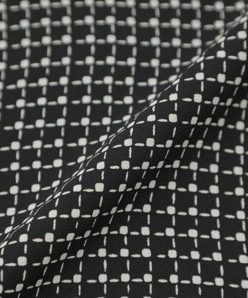 Paul Stuart / ポール・スチュアート ロング・マキシ丈ワンピース | 【ウォッシャブル】格子プリント　ワンピース | 詳細12