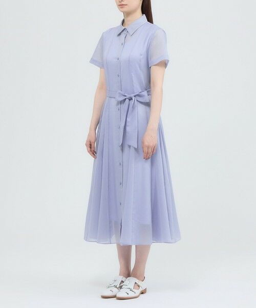 Paul Stuart / ポール・スチュアート ロング・マキシ丈ワンピース | 【ウォッシャブル】エアリーボイル　ワンピース | 詳細7