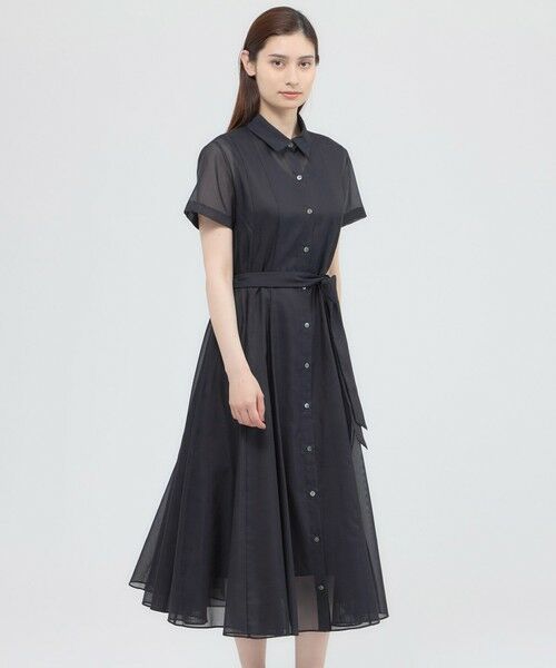 Paul Stuart / ポール・スチュアート ロング・マキシ丈ワンピース | 【ウォッシャブル】エアリーボイル　ワンピース | 詳細15