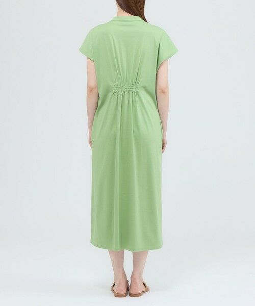 Paul Stuart / ポール・スチュアート ロング・マキシ丈ワンピース | 【ウォッシャブル】ファインスムース　ワンピース | 詳細4