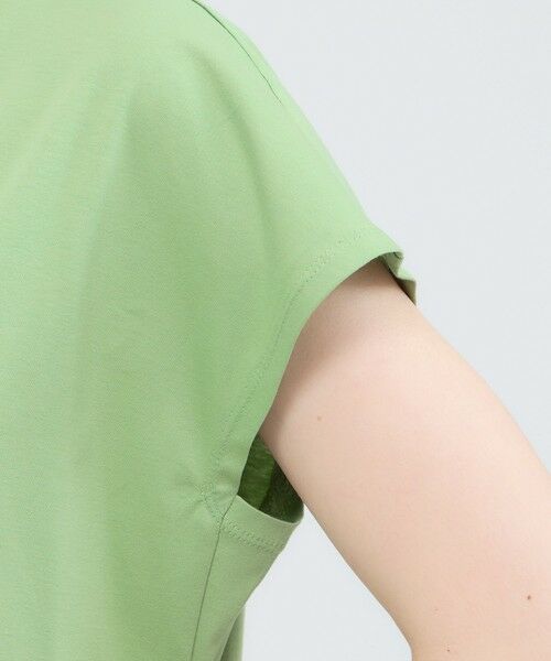 Paul Stuart / ポール・スチュアート ロング・マキシ丈ワンピース | 【ウォッシャブル】ファインスムース　ワンピース | 詳細5