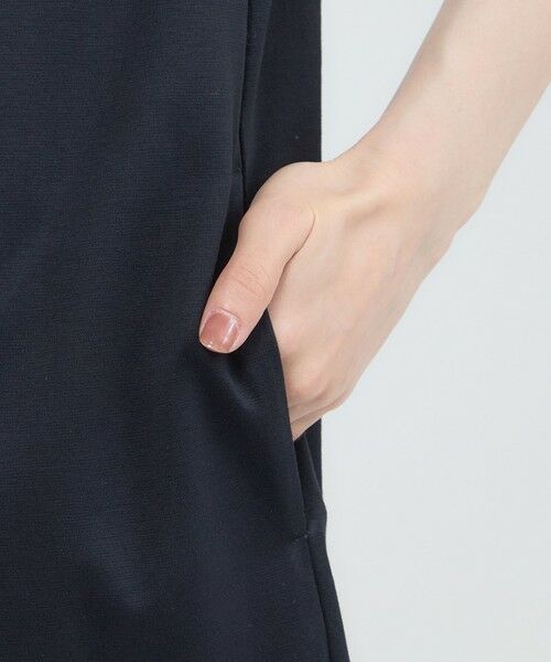 Paul Stuart / ポール・スチュアート ロング・マキシ丈ワンピース | 【ウォッシャブル】オーガニックポンチ ワンピース | 詳細8