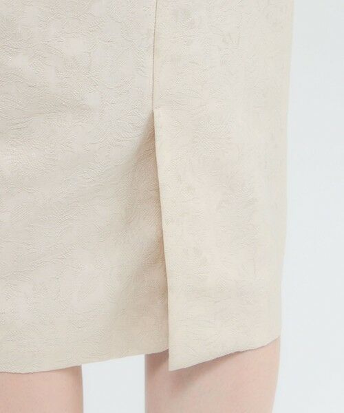 Paul Stuart / ポール・スチュアート ロング・マキシ丈ワンピース | 【ウォッシャブル】フラワージャカード　ワンピース | 詳細9