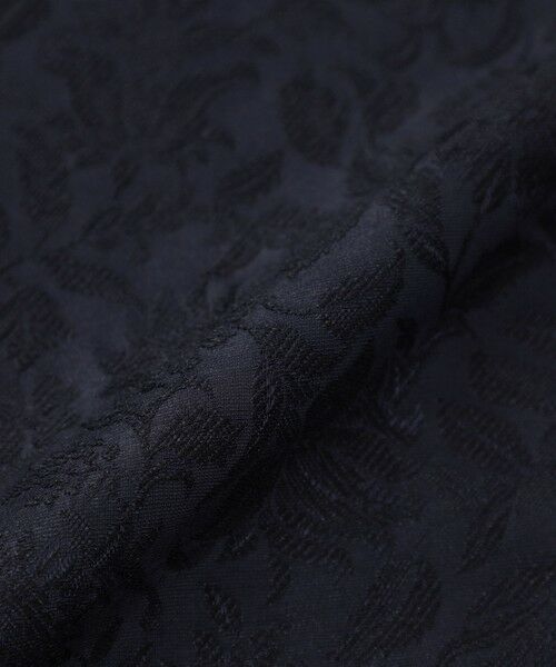 Paul Stuart / ポール・スチュアート ロング・マキシ丈ワンピース | 【ウォッシャブル】フラワージャカード　ワンピース | 詳細11