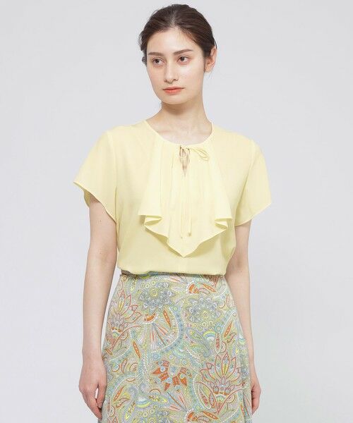 Paul Stuart / ポール・スチュアート シャツ・ブラウス | 【ウォッシャブル】トリアセコットン　ブラウス | 詳細12