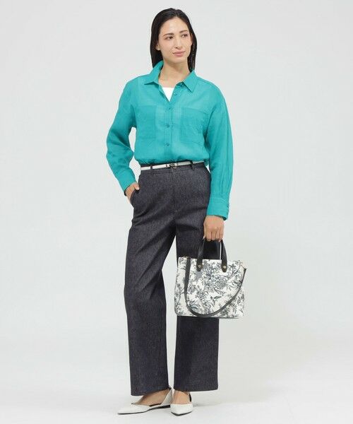 Paul Stuart / ポール・スチュアート シャツ・ブラウス | 【Precious掲載】【ウォッシャブル】プレミアムラミー　ブラウス | 詳細3