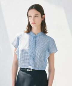 Paul Stuart / ポール・スチュアート シャツ・ブラウス | 【ウォッシャブル】格子プリント　ブラウス