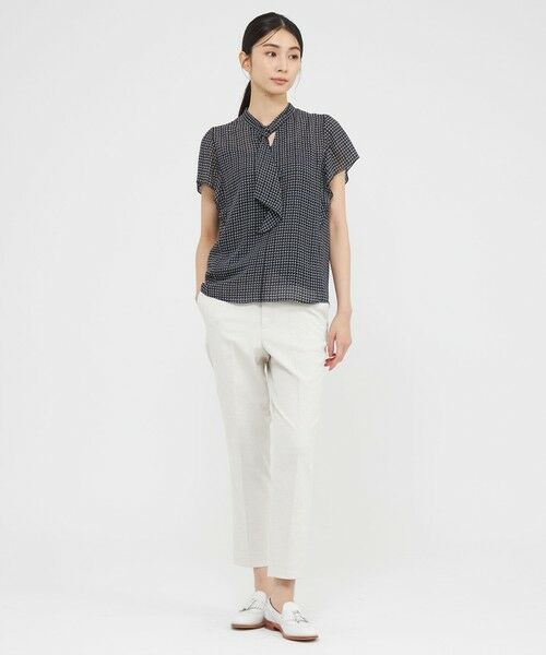 Paul Stuart / ポール・スチュアート シャツ・ブラウス | 【ウォッシャブル】格子プリント　ブラウス | 詳細5
