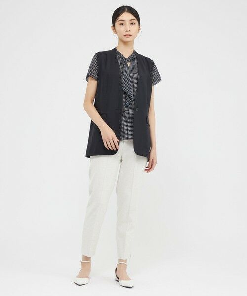 Paul Stuart / ポール・スチュアート シャツ・ブラウス | 【ウォッシャブル】格子プリント　ブラウス | 詳細6