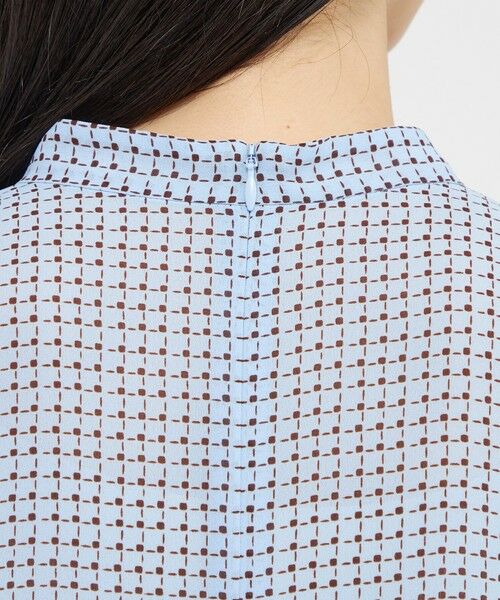 Paul Stuart / ポール・スチュアート シャツ・ブラウス | 【ウォッシャブル】格子プリント　ブラウス | 詳細11
