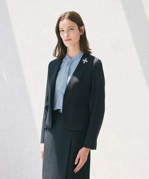 Paul Stuart / ポール・スチュアート シャツ・ブラウス | 【ウォッシャブル】格子プリント　ブラウス | 詳細2