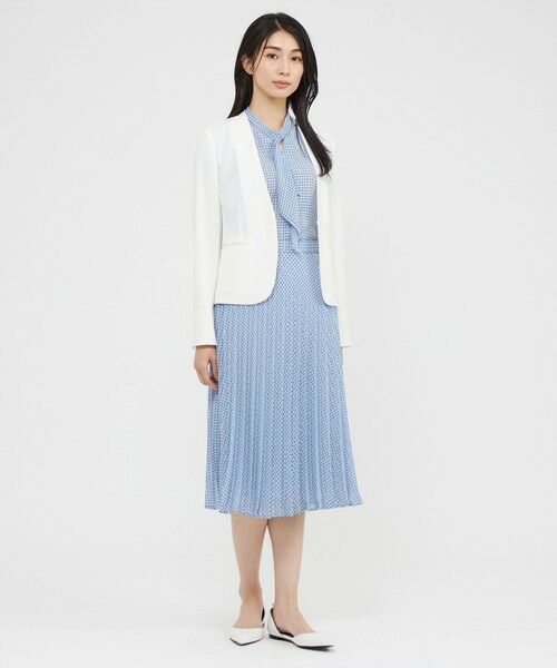 Paul Stuart / ポール・スチュアート シャツ・ブラウス | 【ウォッシャブル】格子プリント　ブラウス | 詳細4