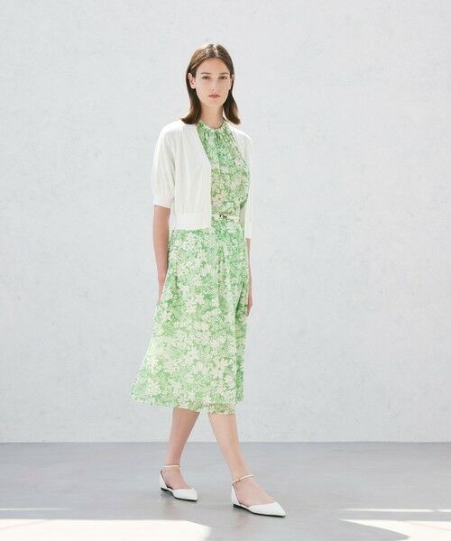 Paul Stuart / ポール・スチュアート シャツ・ブラウス | 【ウォッシャブル】ブラッシュフラワー　ブラウス | 詳細1