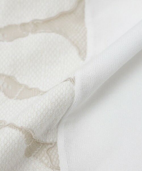 Paul Stuart / ポール・スチュアート ニット・セーター | 【ウォッシャブル】フラワーコードレース　プルオーバー | 詳細9