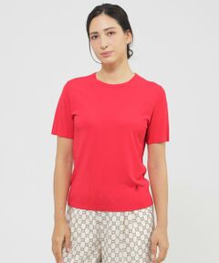 Paul Stuart / ポール・スチュアート ニット・セーター | 【Precious掲載】【ウォッシャブル/接触冷感】MOFニットＴシャツ