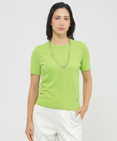 Paul Stuart / ポール・スチュアート ニット・セーター | 【Precious掲載】【ウォッシャブル/接触冷感】MOFニットＴシャツ