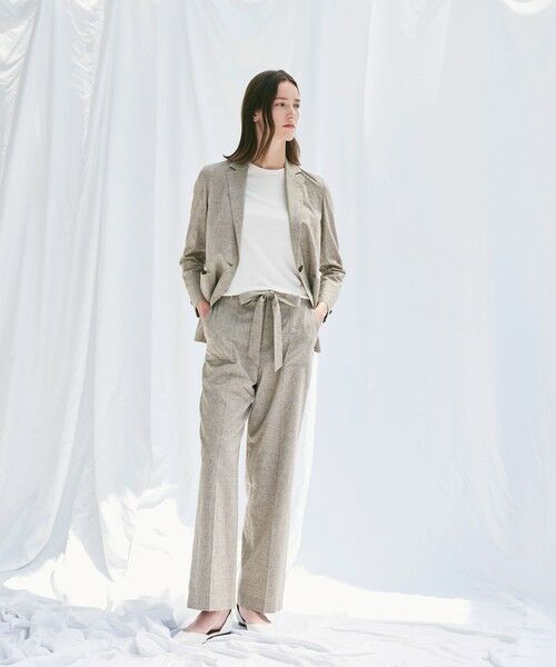 Paul Stuart / ポール・スチュアート ニット・セーター | 【Precious掲載】【ウォッシャブル/接触冷感】MOFニットＴシャツ | 詳細1