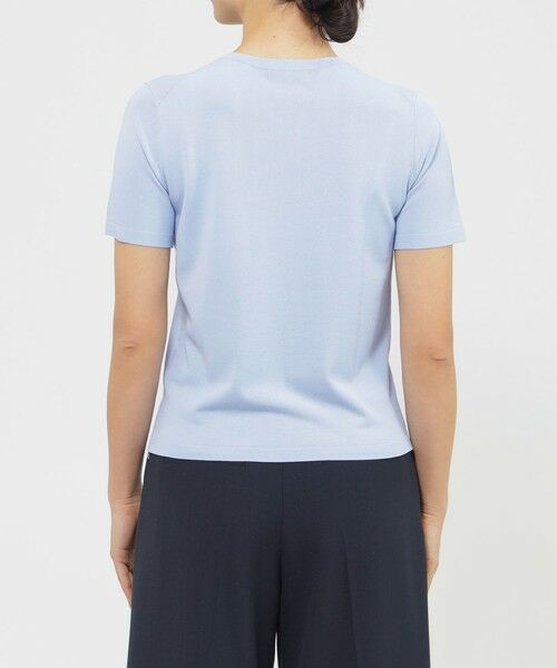 Paul Stuart / ポール・スチュアート ニット・セーター | 【Precious掲載】【ウォッシャブル/接触冷感】MOFニットＴシャツ | 詳細10