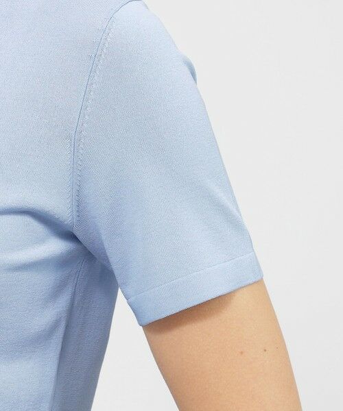 Paul Stuart / ポール・スチュアート ニット・セーター | 【Precious掲載】【ウォッシャブル/接触冷感】MOFニットＴシャツ | 詳細11